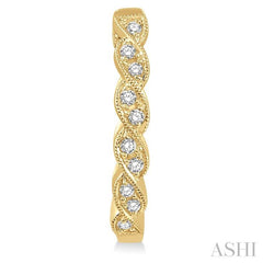 ASHI Diamond Hoop Earrings 638A8PPTSERYG