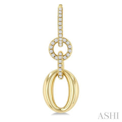 ASHI Drop Diamond Fashion Earrings 638F3PPFGERYG