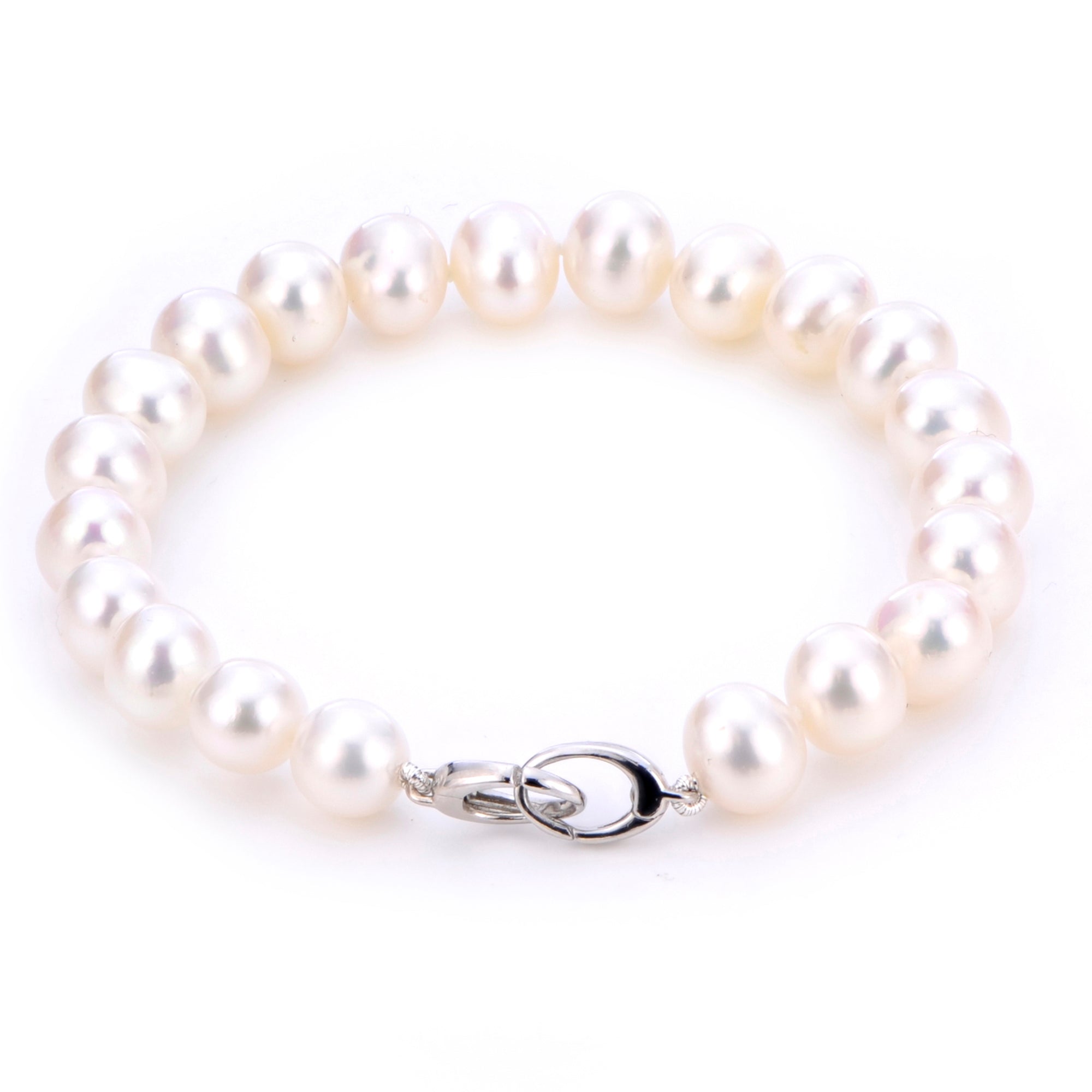 Parkplace Pearls Sterling Silver Freshwater Pearl Bracelet 639904/FW
