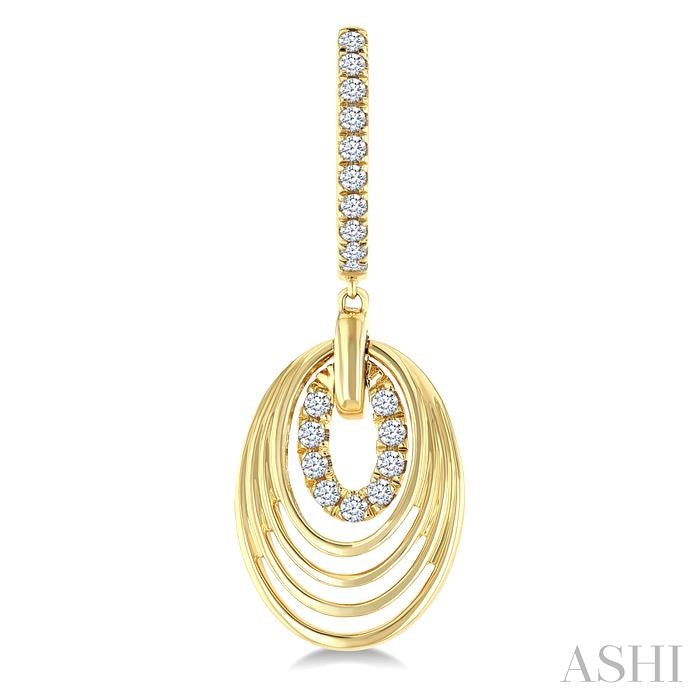 ASHI Drop Diamond Fashion Earrings 639F5PPFGERYG