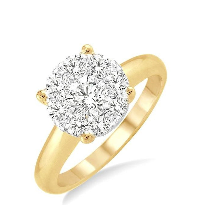 Parkplace Jewelers Round Shape Lovebright Essential Diamond Ring 36902PPFGYW