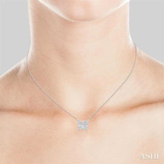ASHI Butterfly Petite Diamond Fashion Pendant 641E9PPTSPDWG