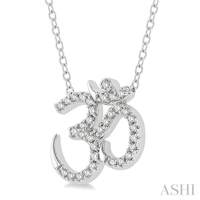 ASHI Om' Petite Diamond Fashion Pendant 641F8PPTSPDWG