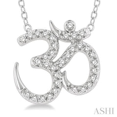 ASHI Om' Petite Diamond Fashion Pendant 641F8PPTSPDWG