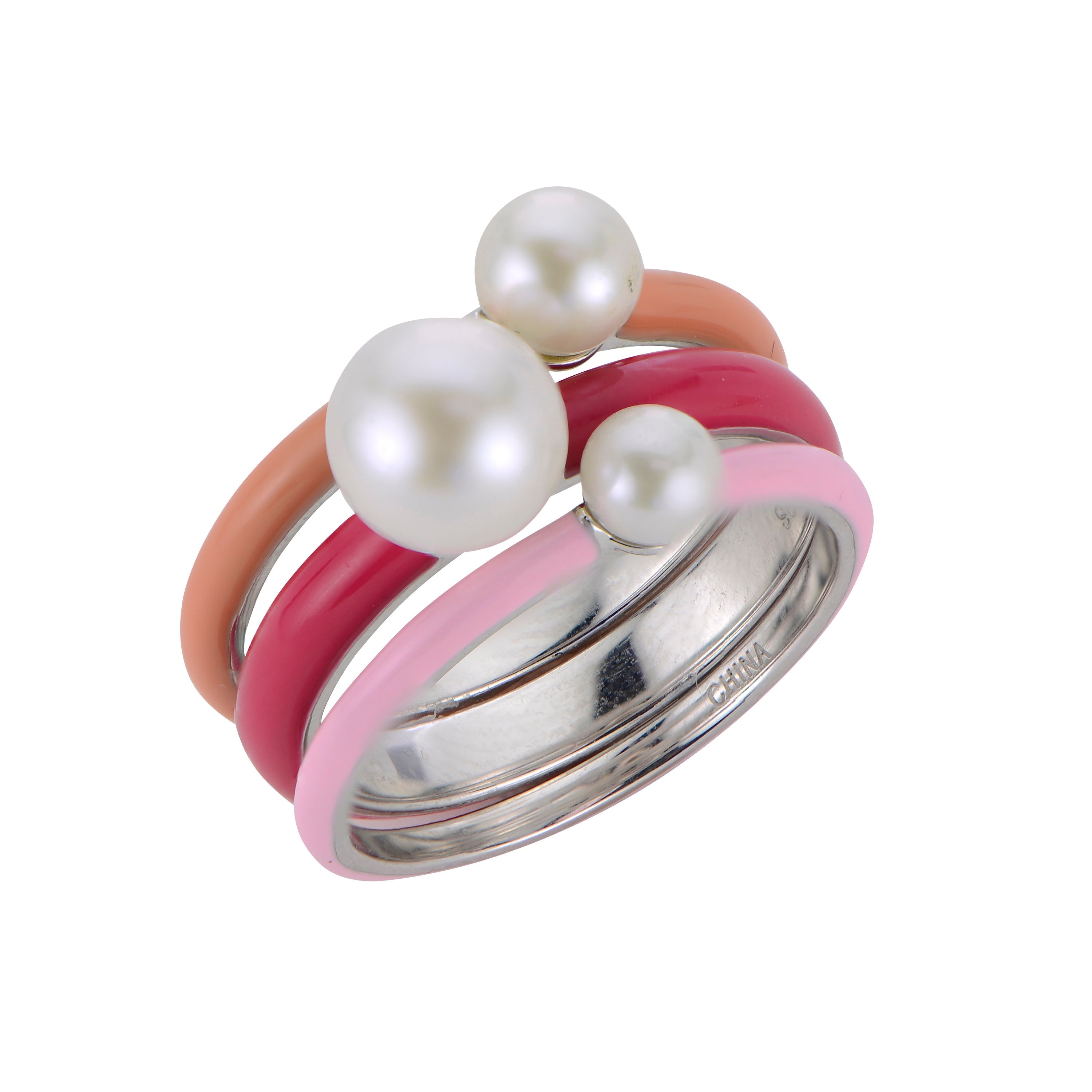 Parkplace Pearls Sterling Silver Freshwater Pearl Set 642605/FW-7