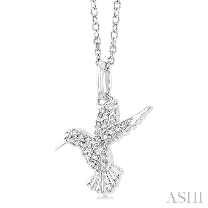 ASHI Hummingbird Petite Diamond Fashion Pendant 643J8PPTSPDWG