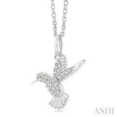 ASHI Hummingbird Petite Diamond Fashion Pendant 643J8PPTSPDWG