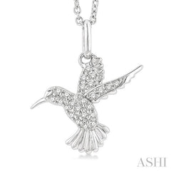 ASHI Hummingbird Petite Diamond Fashion Pendant 643J8PPTSPDWG