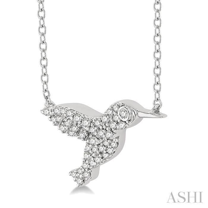 ASHI Hummingbird Petite Diamond Fashion Pendant 645L8PPTSPDWG