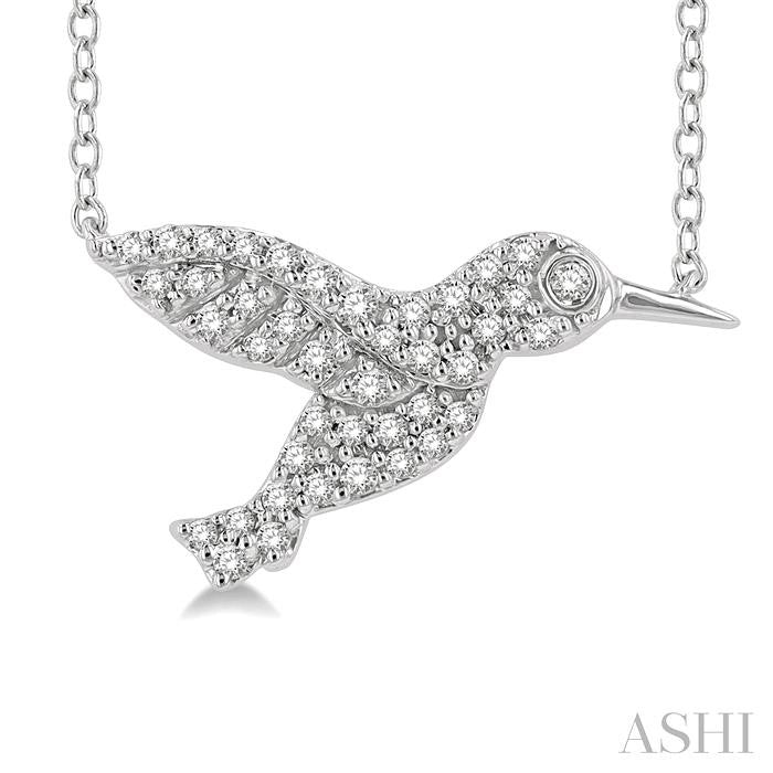 ASHI Hummingbird Petite Diamond Fashion Pendant 645L8PPTSPDWG