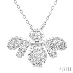 ASHI Bumble Bee Petite Diamond Fashion Pendant 645Q6PPTSPDWG