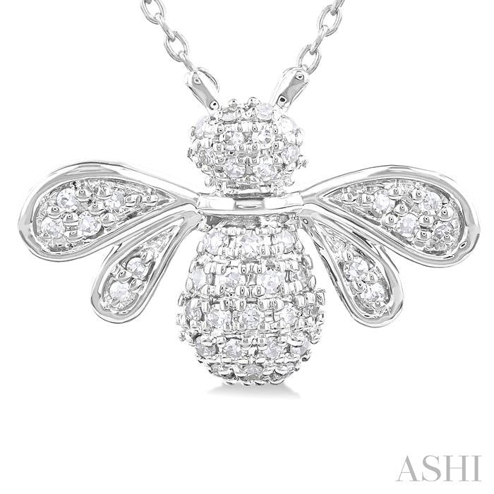 ASHI Bumble Bee Petite Diamond Fashion Pendant 645Q6PPTSPDWG