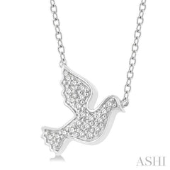 ASHI Dove Petite Diamond Fashion Pendant 646L8PPTSPDWG