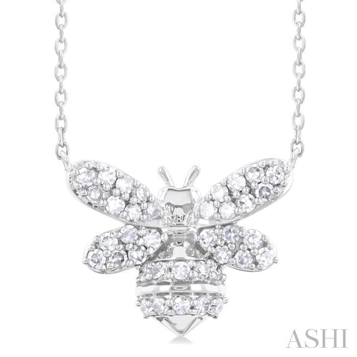 ASHI Bumble Bee Petite Diamond Fashion Pendant 646Q6PPTSPDWG
