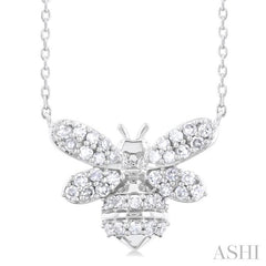 ASHI Bumble Bee Petite Diamond Fashion Pendant 646Q6PPTSPDWG
