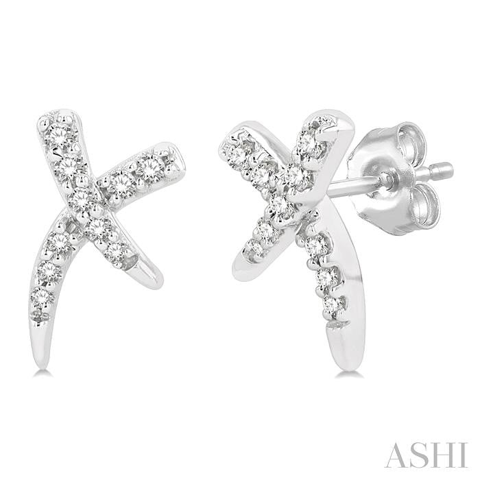 ASHI X Petite Diamond Fashion Earrings 647G8PPTSERWG