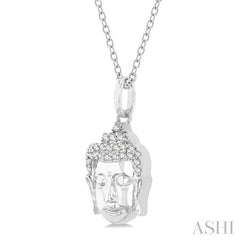 ASHI Buddha Petite Diamond Fashion Pendant 649F9PPTSPDWG