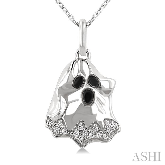 ASHI Ghost Petite Diamond Fashion Pendant 649U9PPTSPDWG