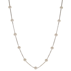 Parkplace Pearls Sterling Silver Freshwater Pearl Necklace 661557
