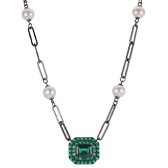 Parkplace Pearls Sterling Silver Freshwater Pearl Necklace 662155/FW