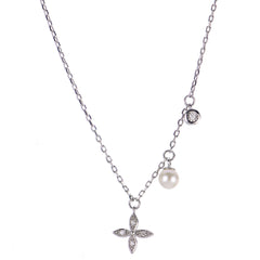 Parkplace Pearls Sterling Silver Freshwater Pearl Necklace 662438/FWAA