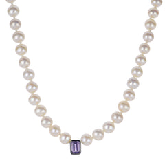 Parkplace Pearls Sterling Silver Freshwater Pearl Necklace 662562/AM