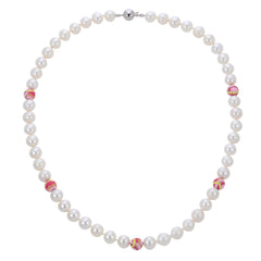 Parkplace Pearls Sterling Silver Freshwater Pearl Necklace 662603/FW