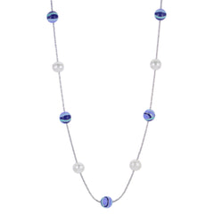 Parkplace Pearls Sterling Silver Freshwater Pearl Necklace 662698/FW