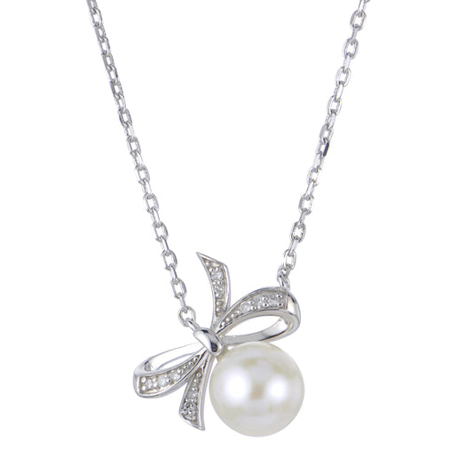 Parkplace Pearls Sterling Silver Freshwater Pearl Necklace 662771/FWAA
