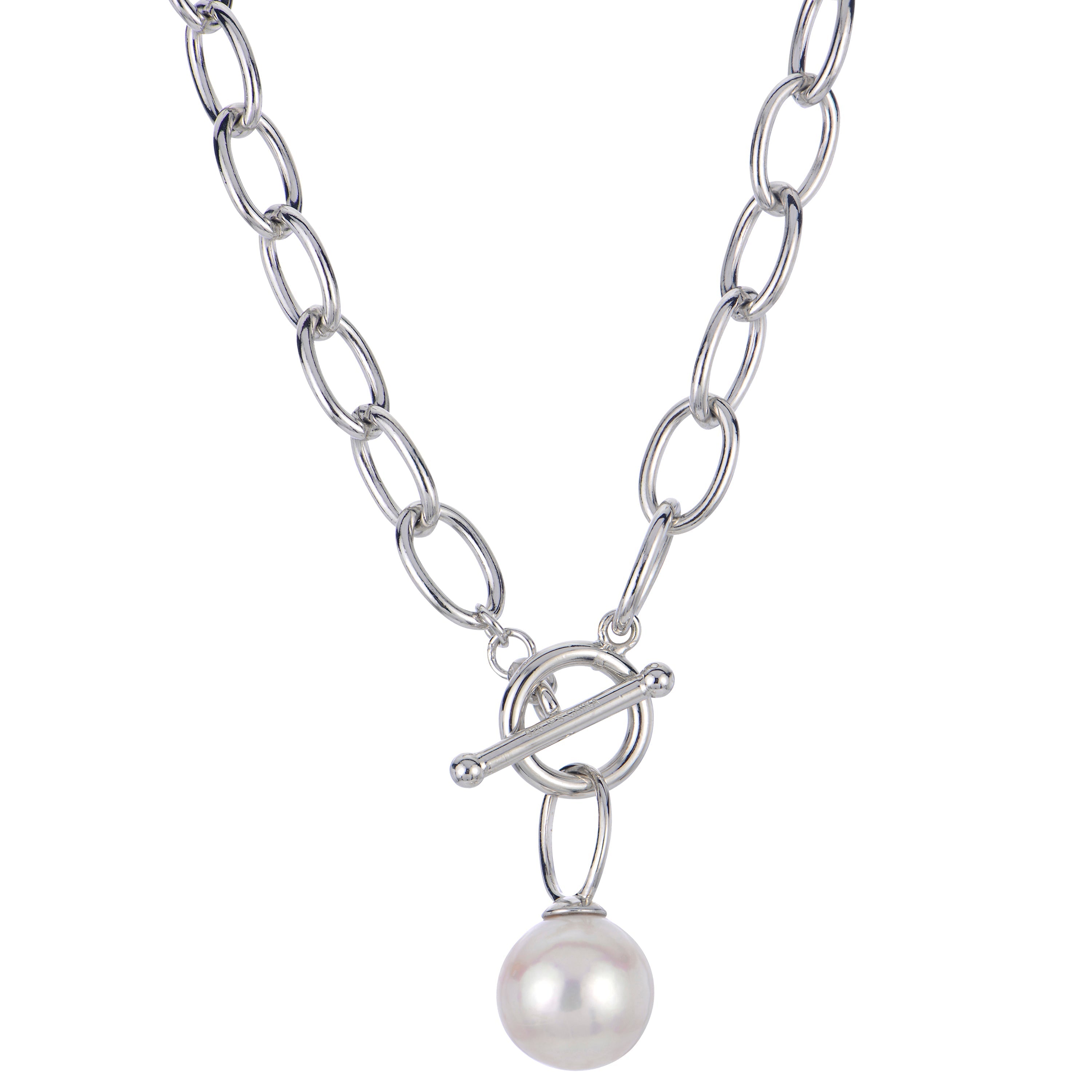 Parkplace Pearls Sterling Silver Freshwater Pearl Necklace 662999/FW
