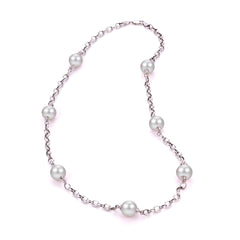 Parkplace Pearls Sterling Silver Freshwater Pearl Necklace 665146/FW