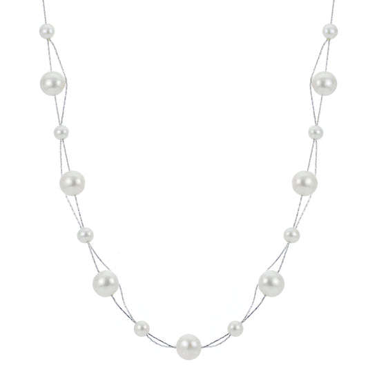 Parkplace Pearls Sterling Silver Freshwater Necklace 668541/FW