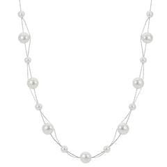 Parkplace Pearls Sterling Silver Freshwater Necklace 668541/FW