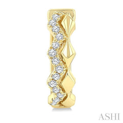 ASHI Geometric Petite Diamond Huggie Fashion Earrings 668X8PPTSERYG