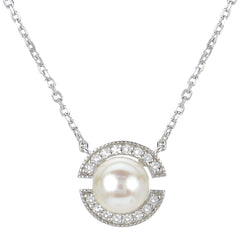 Parkplace Pearls Sterling Silver Freshwater Pearl Necklace 669850/FW