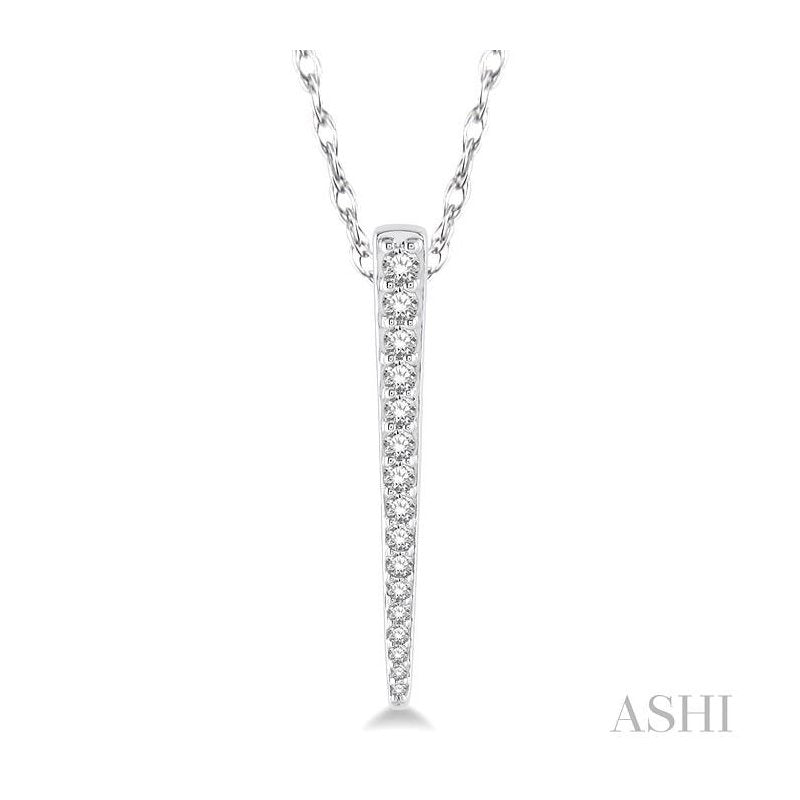 ASHI Spike Diamond Fashion Pendant 90027PPFHPDWG