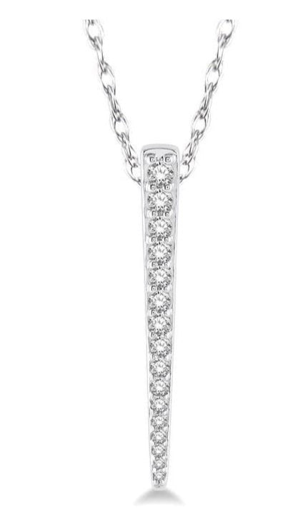 Parkplace Jewelers Spike Diamond Fashion Pendant 90027PPFHPDWG