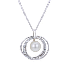 Parkplace Pearls Sterling Silver Freshwater Pearl Pendant 681236/FW18