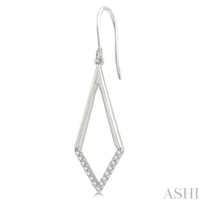 ASHI Geometric Diamond Fashion Earrings 68188PPTSERWG