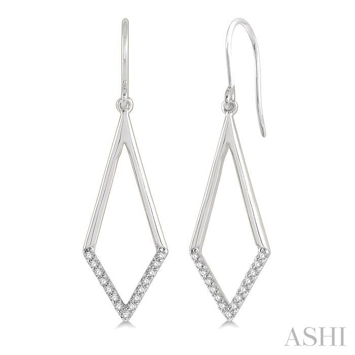 ASHI Geometric Diamond Fashion Earrings 68188PPTSERWG