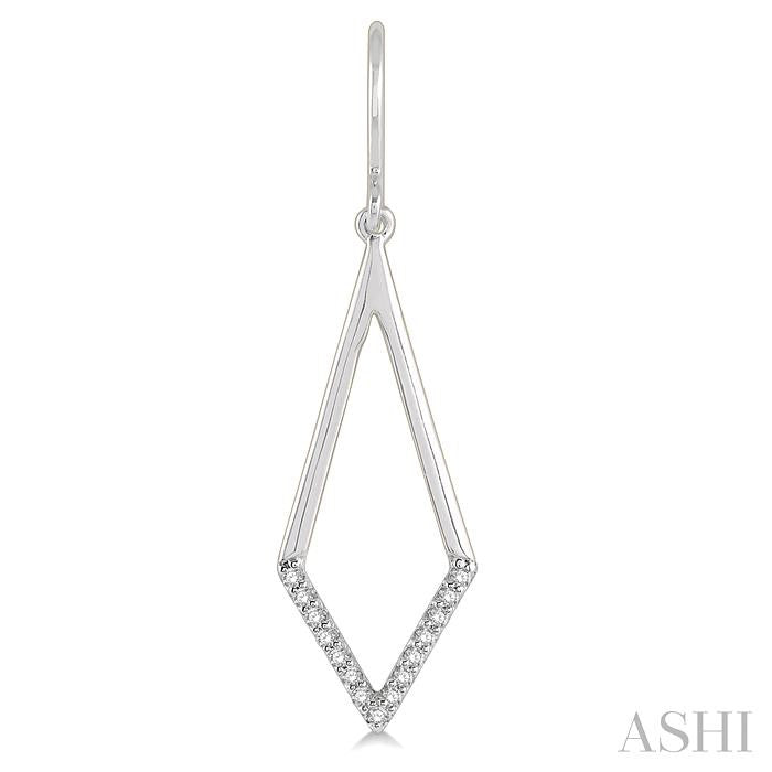 ASHI Geometric Diamond Fashion Earrings 68188PPTSERWG