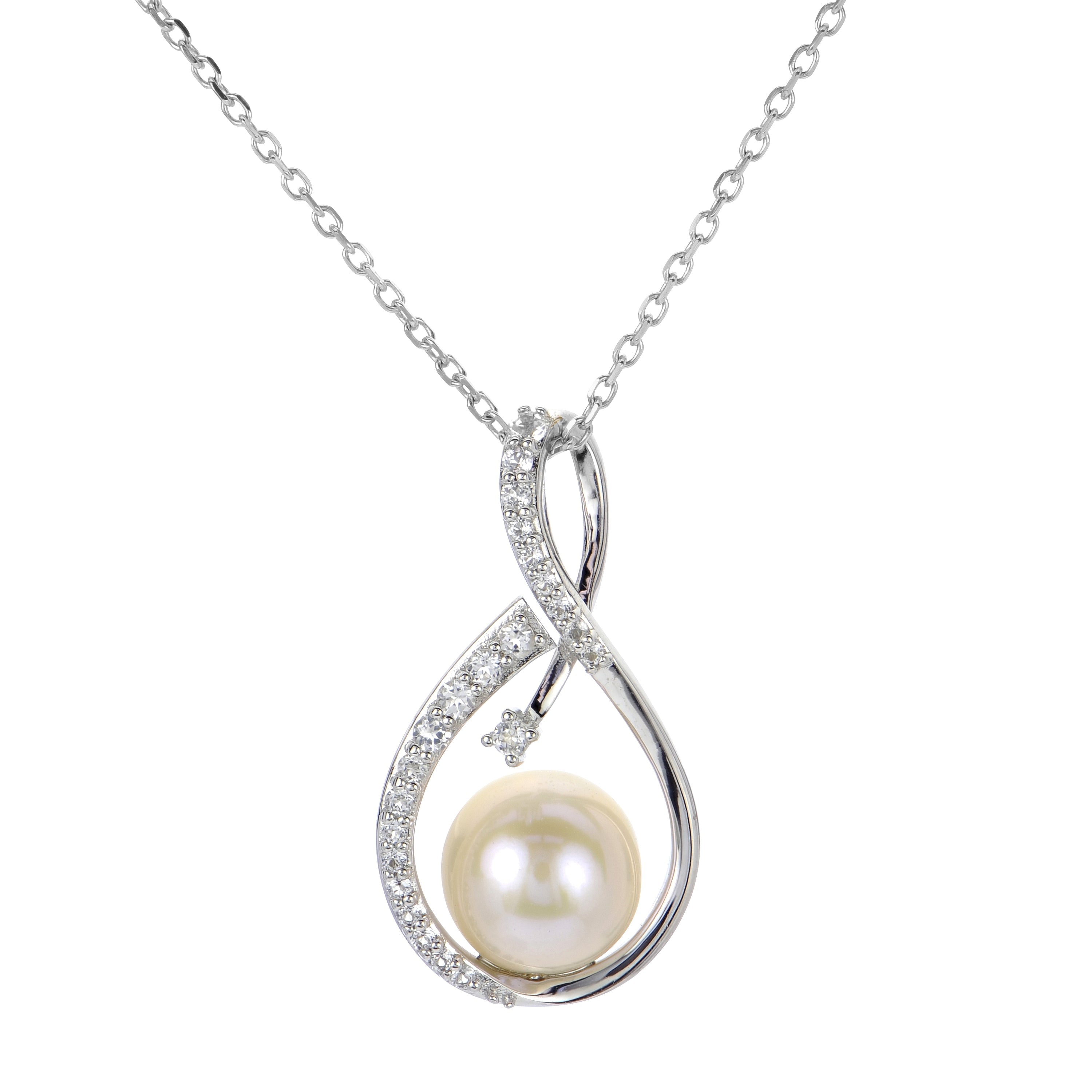 Parkplace Pearls Sterling Silver Freshwater Pearl Pendant 682180/FW18