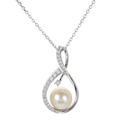 Parkplace Pearls Sterling Silver Freshwater Pearl Pendant 682180/FW18