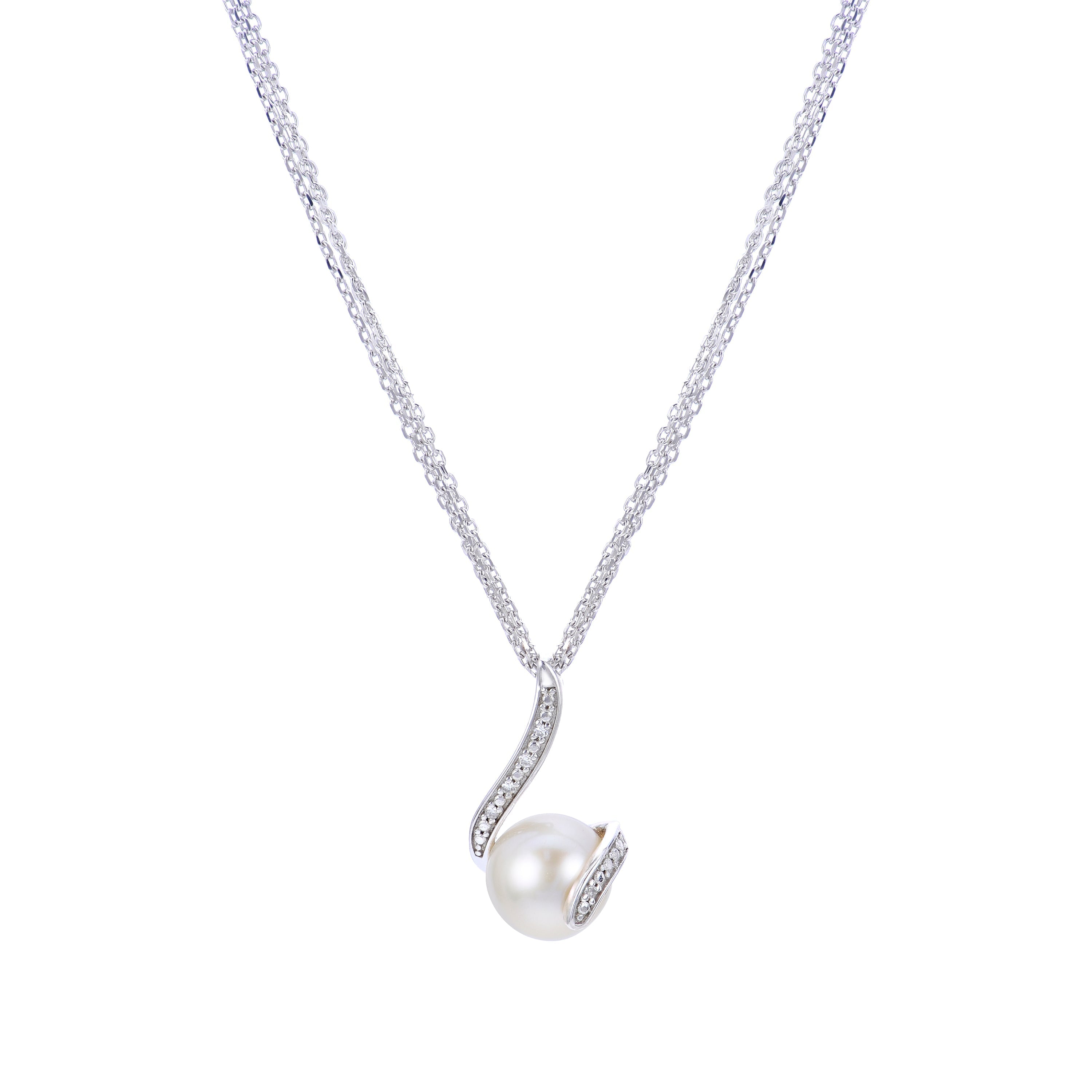 Parkplace Pearls Sterling Silver Freshwater Pearl Pendant 682315/FW18