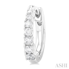 ASHI Graduated Petite Diamond Huggie Fashion Earrings 683V6PPTGERWG