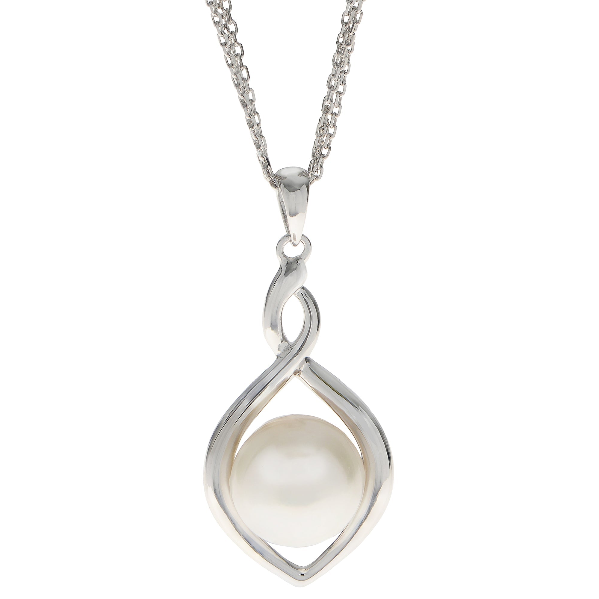 Parkplace Pearls Sterling Silver Freshwater Pearl Pendant 685103/FW18