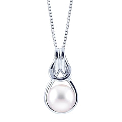 Parkplace Pearls Sterling Silver Freshwater Pearl Pendant 685417/18