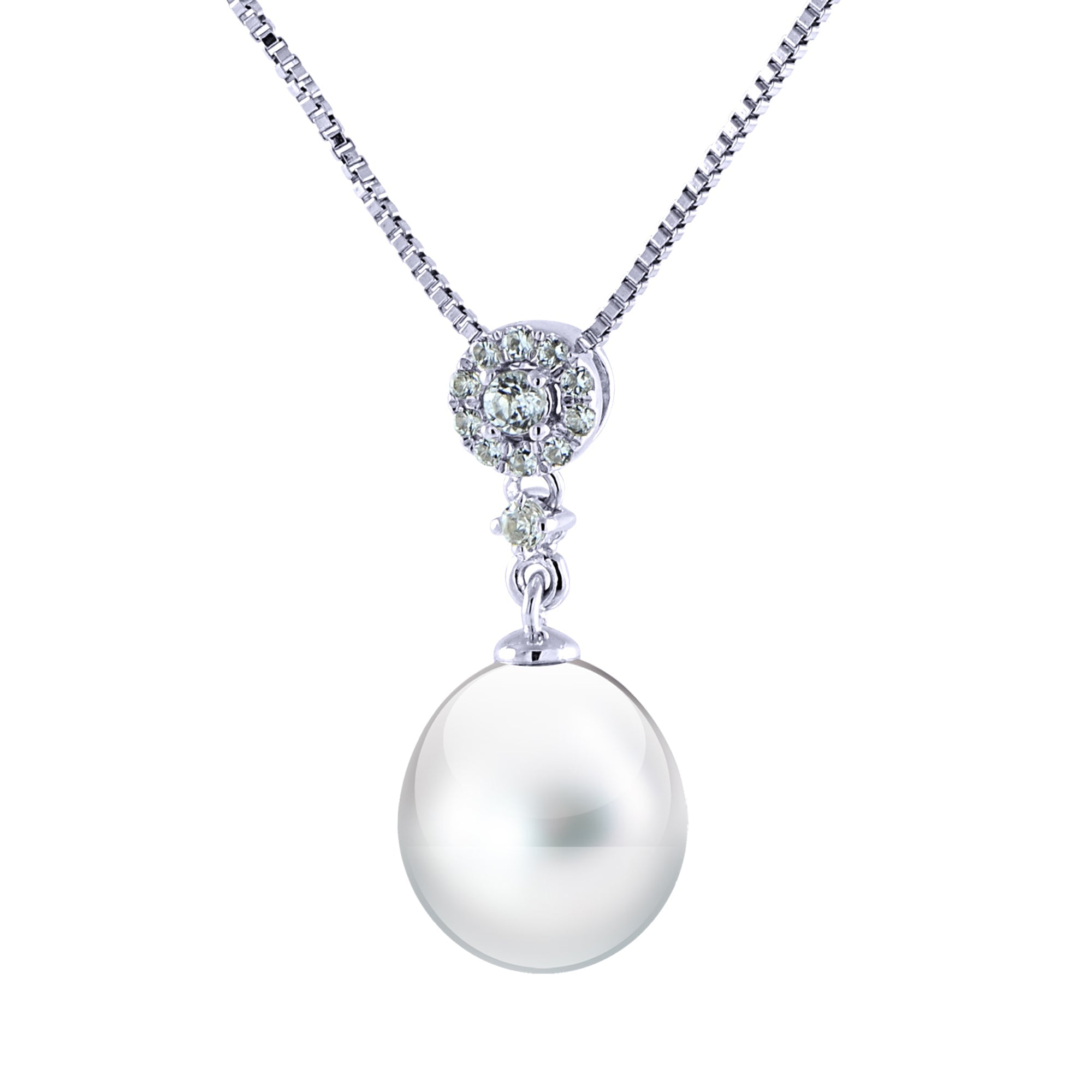 Parkplace Pearls Sterling Silver Freshwater Pearl Pendant 685991/FW18