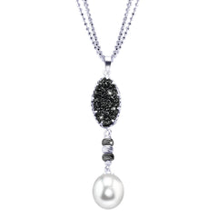 Parkplace Pearls Sterling Silver Freshwater Pearl Pendant 686817/18