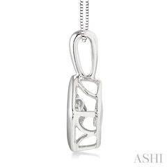 ASHI Cushion Shape Emotion Diamond Pendant 69087PPFHPDWG